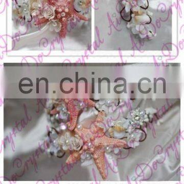 Aidocrystal Unique Design Starfish Pearl Hair Flowers Accessories Wholesale China photo-2