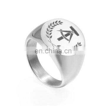 Customizable 316l Stainless Steel Freemason Masonic Jewelry photo-2