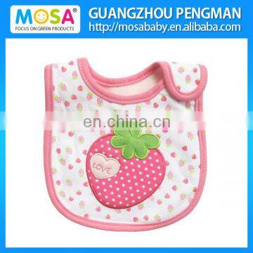 Staryberry Pattern Baby Girl Bib Cotton Water-proof