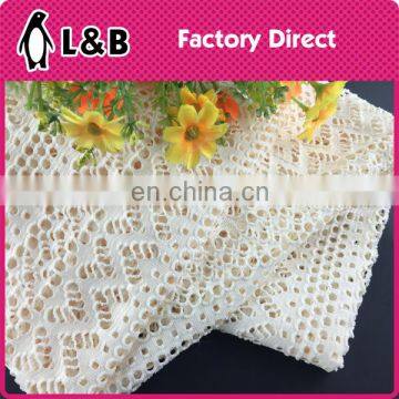 Tropical Lace Mesh 100% Polyester per Meter Jacquard Knitting Fabric photo-2