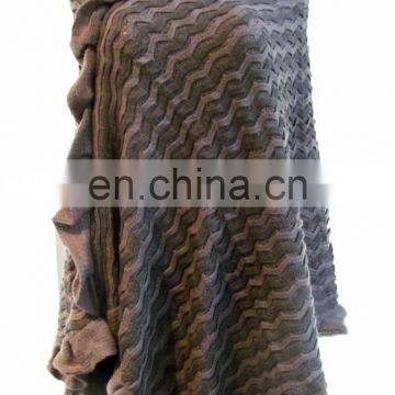 Brand New Cardigan Coat Knitwear Sweater Party Wear Top Style Dress Jacket Indian Handmade Ladies Casual Woolen Poncho T photo-2