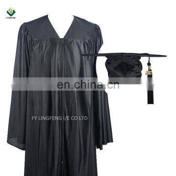 Adults Black Choir Robe And Cap