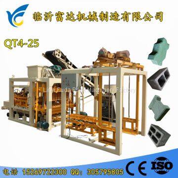 QT4-26C or QT4-25 Shengya Automatic Concrete Block Machine, Habiterra Block Production Line photo-4
