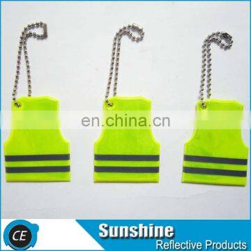 High visibility Promotion gifts reflective keychain