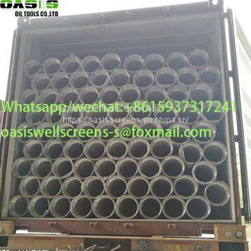 All-Welded Stainless Steel Wire Wrapped Wedge Wire Screen Pipe