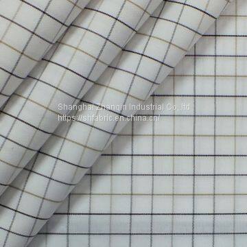 100% COTTON OXFORD FABRIC YARN DYED WOVEN decent quality shirt fabric facotry supply