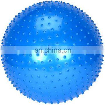 Customized color anti burst Massage yoga gym ball+hand pump