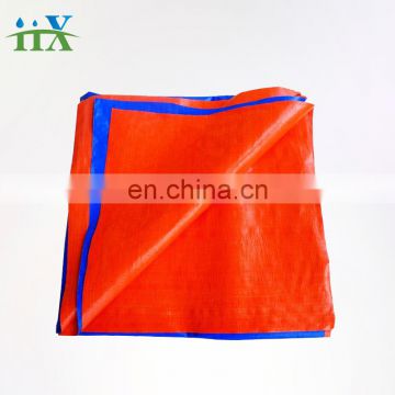 Ldpe laminated blue/orange pe tarps/High Quality Polythy Tarpaulin,