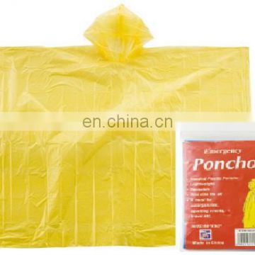 LDPE Poncho Dispoble poncho Emergency Poncho