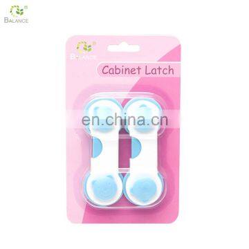 Baby Children Safety Plastic Lock Cabinet Door Drawers Toilet Fridge Latch photo-2