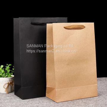 Good sale offset paper garbage printing kraft brown packaging bag