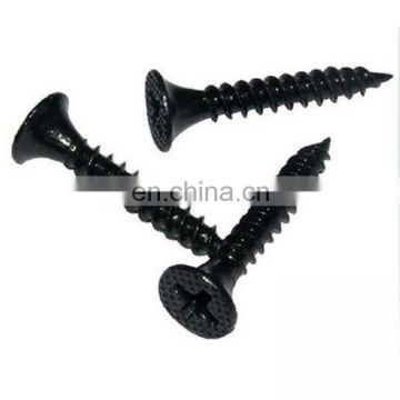 Plating Color Zinc Black Zinc Cross Countersunk Head Flat Head Self-tapping Screws Dry Wall Screws For Fiberboard