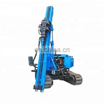 Fast speed Hydraulic pile driver solar machine price/solar hammer ramming machine