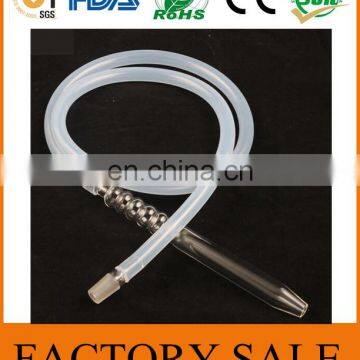 JG 12x18mm 1.5m Silicone Hookah Shisha Hose Pipe With Glass Mouthpiece,Silicone Hookah Smoking Pipe for Glass Hookah photo-2