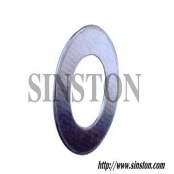 reinforced graphite gasket with inner and outer eyelets