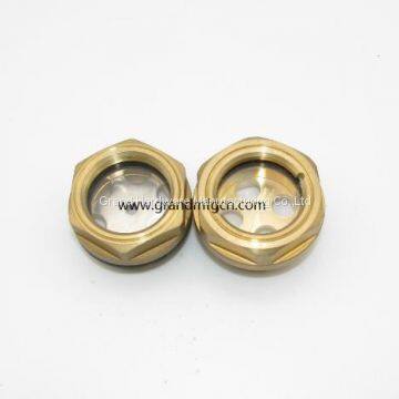 Brass Oil Level Sight Glasses OEM and ODM Service G 3/4 G1/2 G1/4