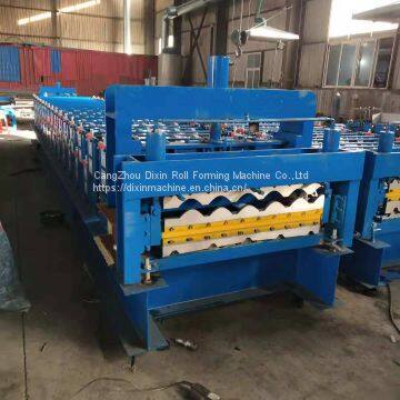 Competitive Price Roofing Tile Double Layer Roof Roll Forming Machine photo-2