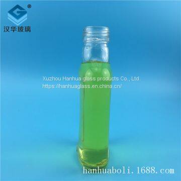 Hot Selling 200ml Flat Glass Wine Bottle Manufacturer photo-2