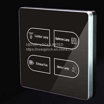 Smart home hotel wall switch touch light switch