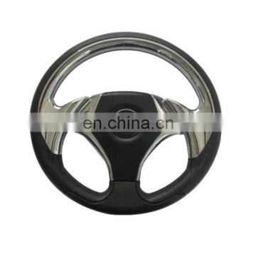 Hotsale high performance of car white wood steering wheel