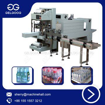 Automatic Bottles Shrink Wrap Machine, Shrink Wrapping Machine For Water Bottles