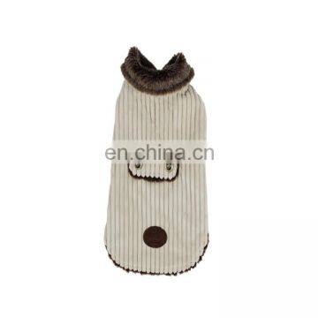 High Quality Inexpensive Custom Winter Luxury British Style Dog Clothes