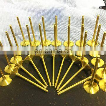 16 STD Size Supertech Black Nitride Coated Dished Engine Valves for All Honda & Acura B-Series DOHC VTEc B16A B18C B18C1 B18C5