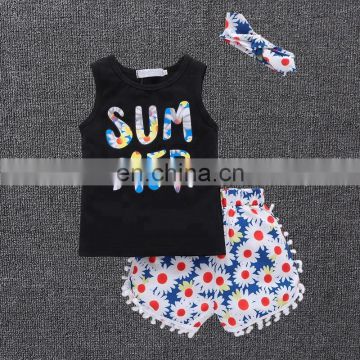 2018 girls summer beautiful appearance children's garments website wholesale kids clothes