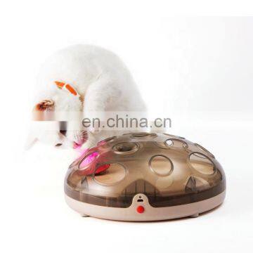 Electric cat toy turntable crazy play plate cat catching mouse new magnetic levitation technology educational cat toy