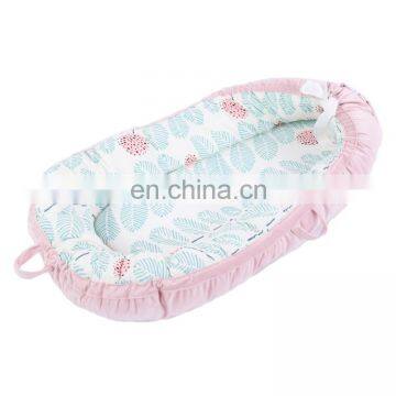 Removable Cover Baby Bionic Bed 100% Cotton Crib Mattress/Baby Sleeping Snuggle Nest Beds photo-3