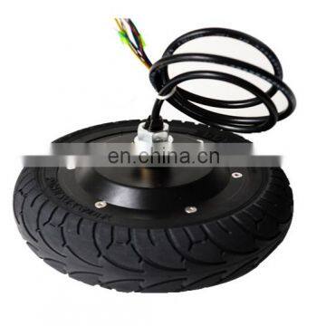 Gearless DC Brushless 48V 800W 8 Inch high Speed Scooter accessory wheel hub motor