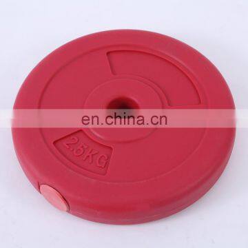 High Quality Body Fitness Equipment Rubber Weightlifting Barbell photo-4