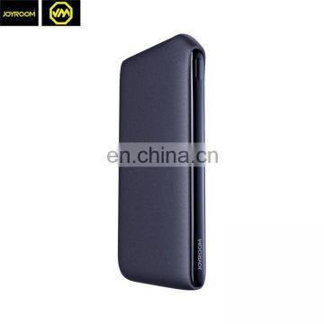 Wholesale luggage series 10000mah joyroom power bank polymer slim mobile rohs qc2.0 power bank cable