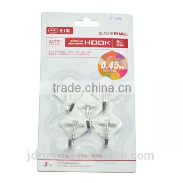 stainless steel decorative stick mini metal hooks