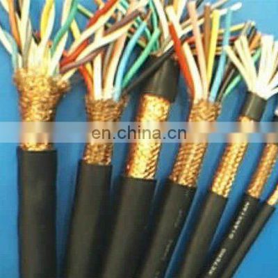 pvc insulated pvc sheathed braid shielded flexible automotive control cable