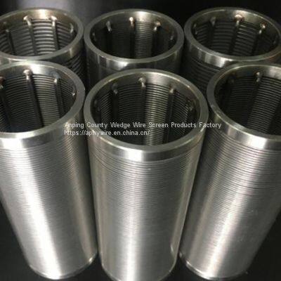 Woven Wedge Wire Water Well Screen Pipe, Wire Wrapped Johnson Filter Screen Tube photo-5