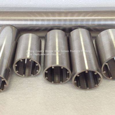 чистый круглый клиновидный проволочный фильтрующий элемент photo-2