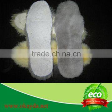 Sheepskin insoles for baby shoes