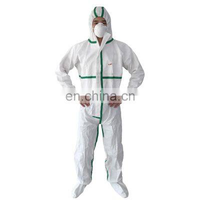 Asbestos Removal Type 5/6 Medical Full Body PPE Set Microporous Coverall Disposable