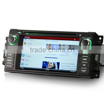 Erisin ES6061M 6.2 Inch 1 Din Car DVD Navigation for Jeep Wrangler 300C photo-3