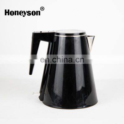 Honeyson Double Layer Kettle Electric Water 1.2L Hotel Supply 1000w photo-4