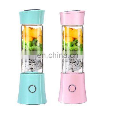 480ML Portable Juice Blender 6 Blades USB Portable Blender Juicer