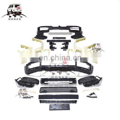 2019y W464 W463A G500 G63 car parts to B style pp material wide body kit for g class dragon W464 G500 G63 autoparts