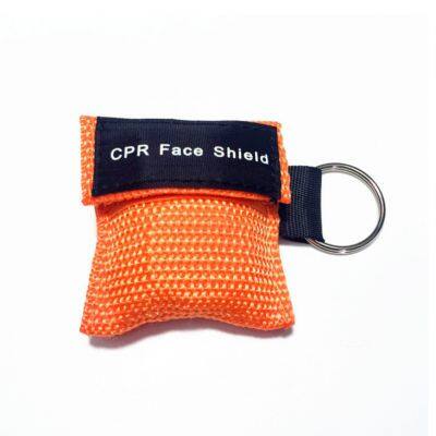 CE Medical CPR Mouth to Mouth Rescue Breathing Mask First Aid CPR Training Mask Keychain