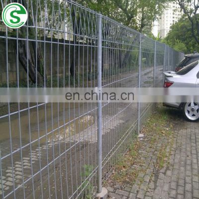 Singapore Market Weld Mesh Panel Roll Top Decorative BRC Wire Fencing for Parking