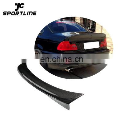 2D Carobn Fiber E46 Rear Wing Spoiler for BMW E46