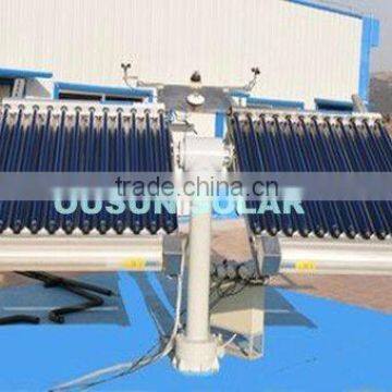 Heat pipe evacuated glass tube solar collector