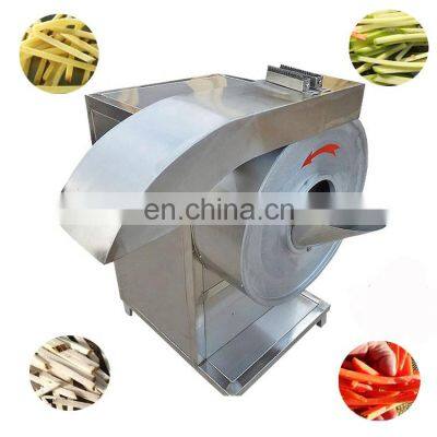 2021 GRANDE Stainless Steel Automatic Potato Strips Cutting Machine Industrial Automatic Carrot Chips Cutter Machine