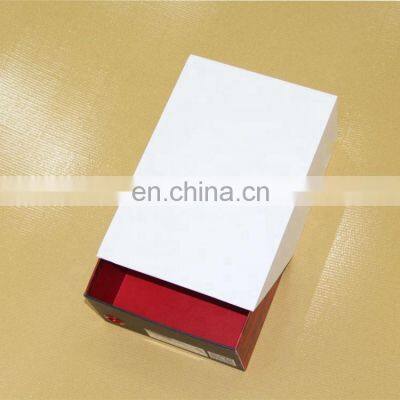 Custom Premium Cardboard with Logo Printed Storage Drawer Quality Shoe Box Packaging