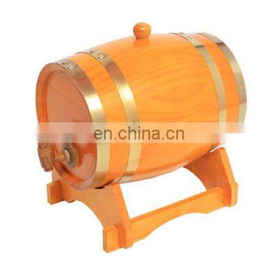 5L Oak Barrels Wooden Barrel Wine Barrels for Storage Aging Wine Whiskey Spirits photo-4